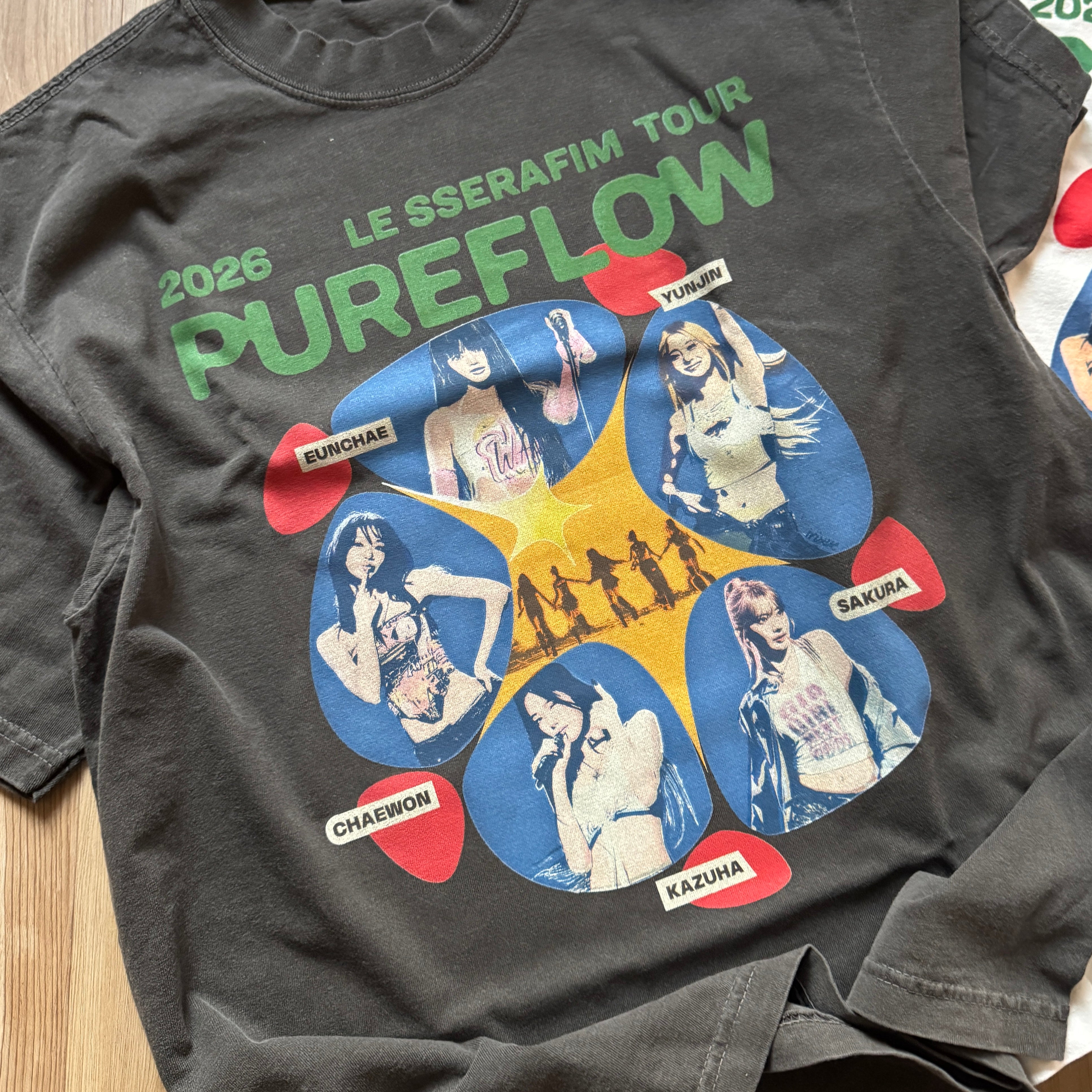 PUREFLOW TOUR TEE x LE SSERAFIM x STUDIO IRIXUE