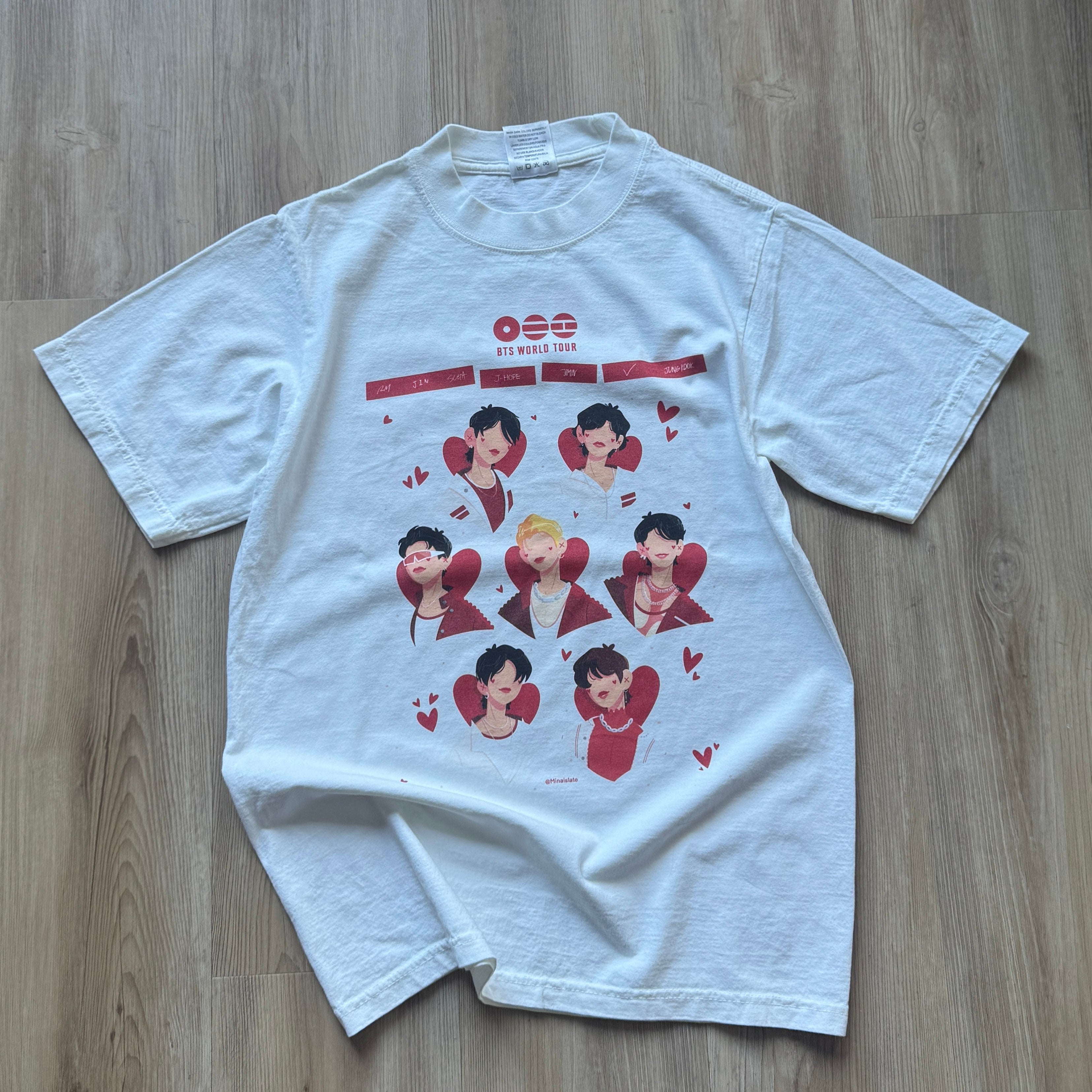 ARIRANG TOUR TEE x BTS x SHREMPSHOP