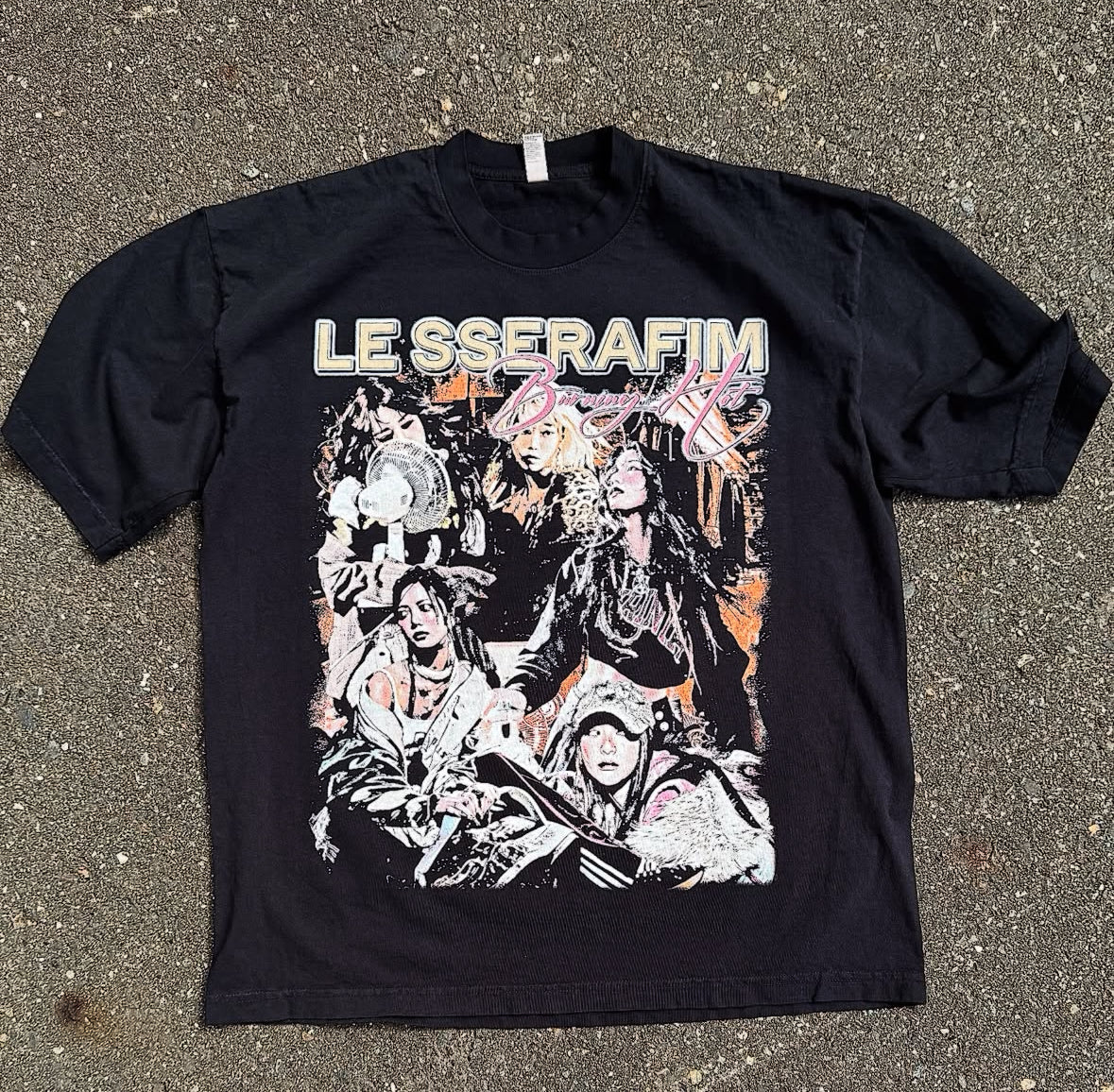 BURNING HOT x LE SSERAFIM