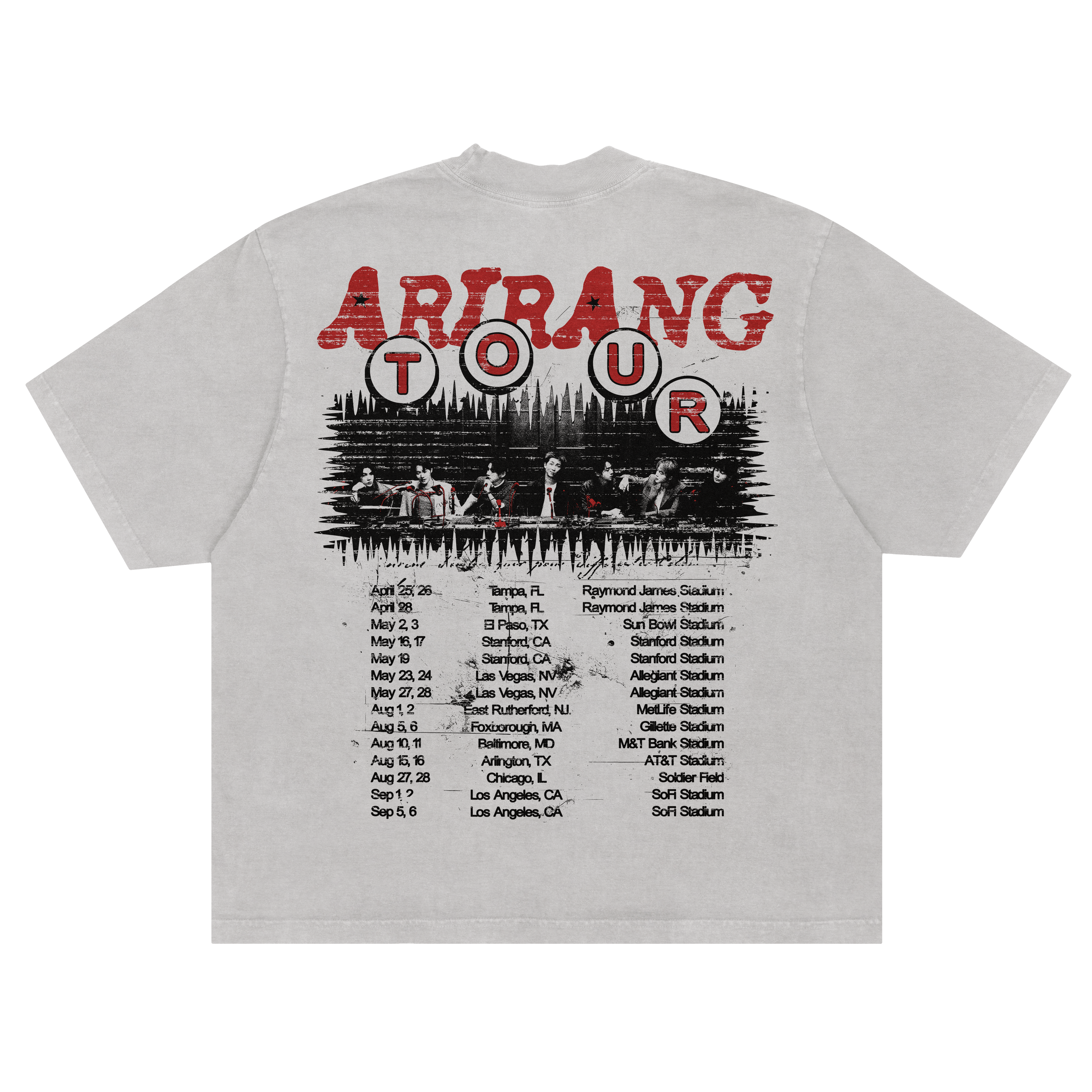ARIRANG TOUR TEE x BTS x SAPPHOS