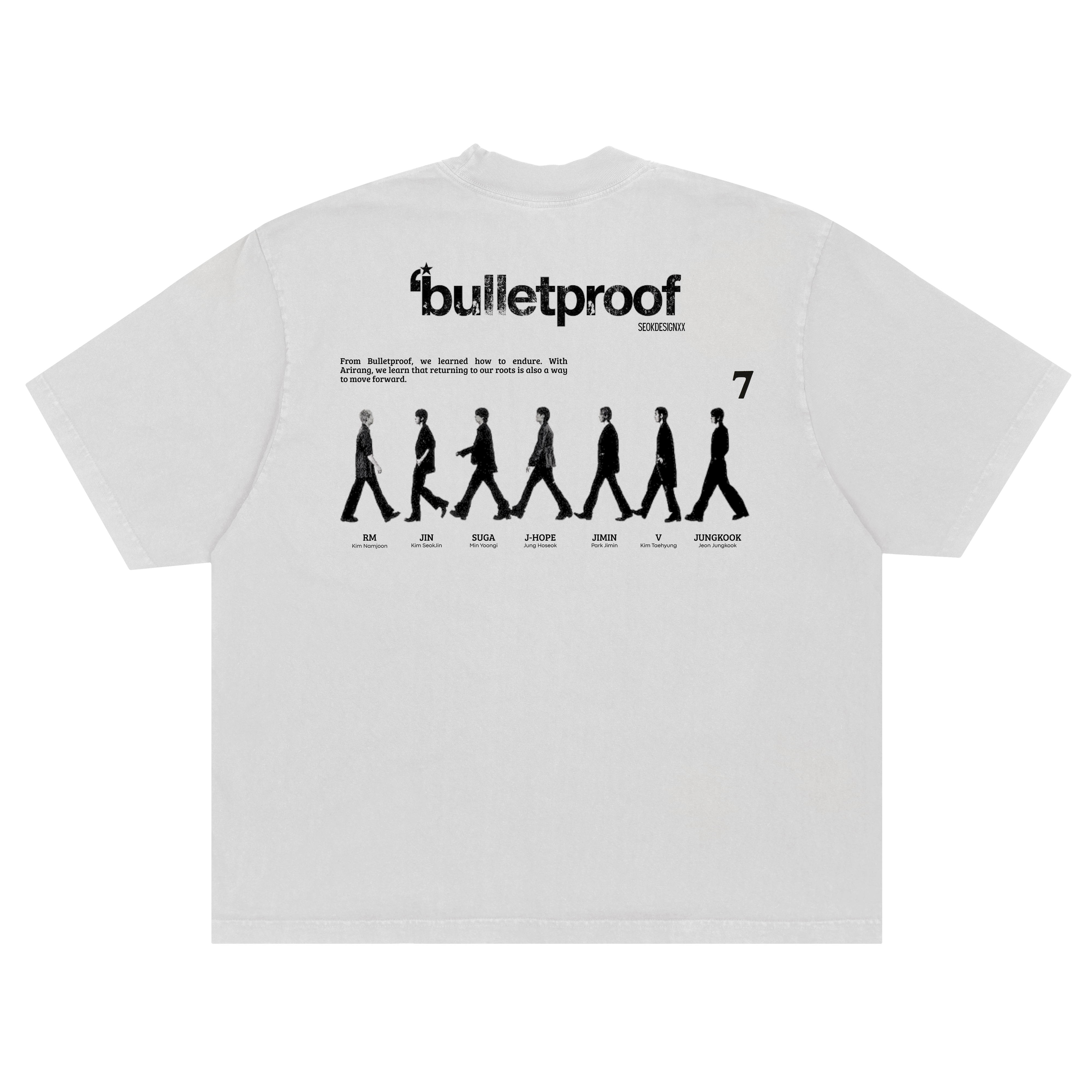 BANGTAN BULLETPROOF x SEOKDESIGNXX