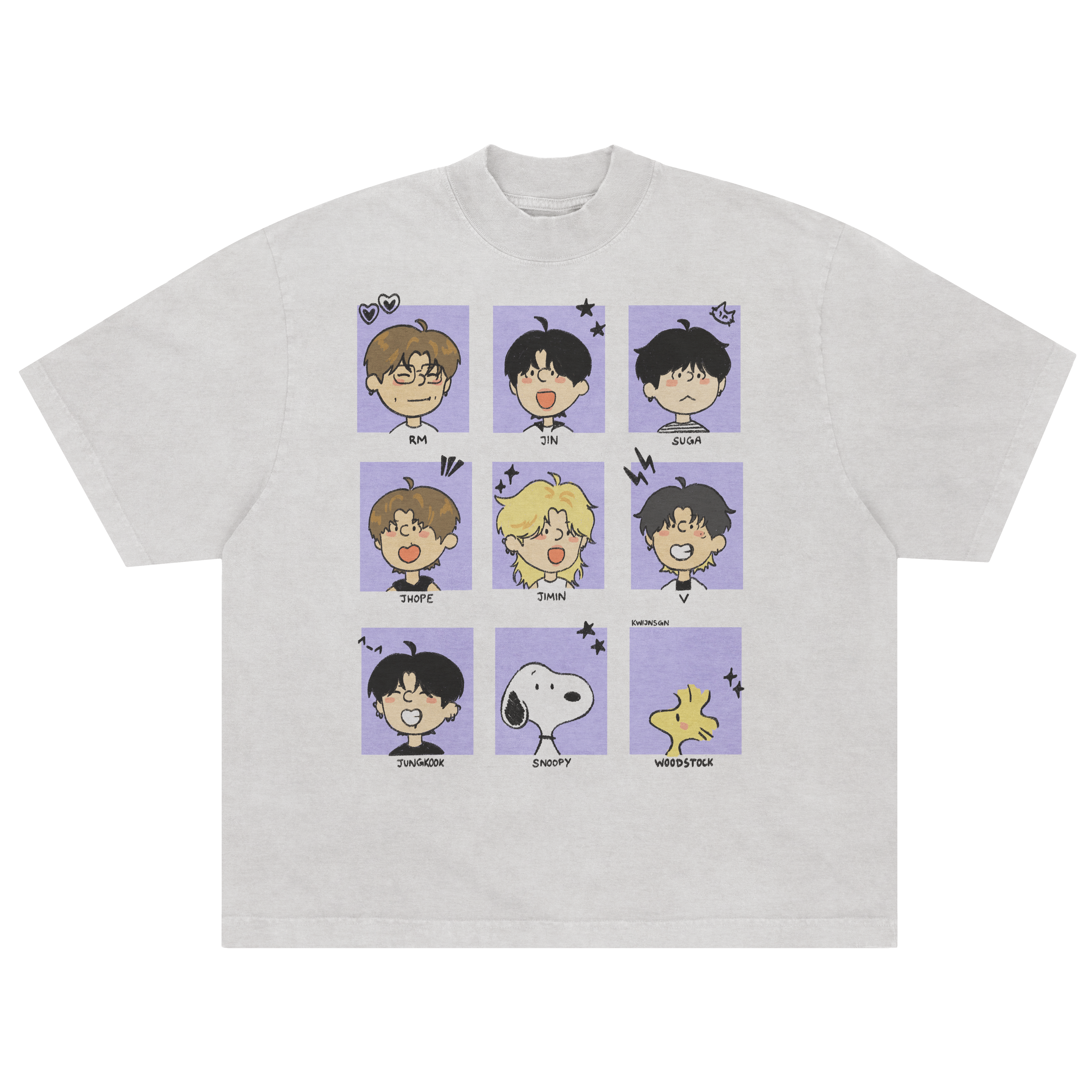 PEANUTS x BTS x KWIJNSGN
