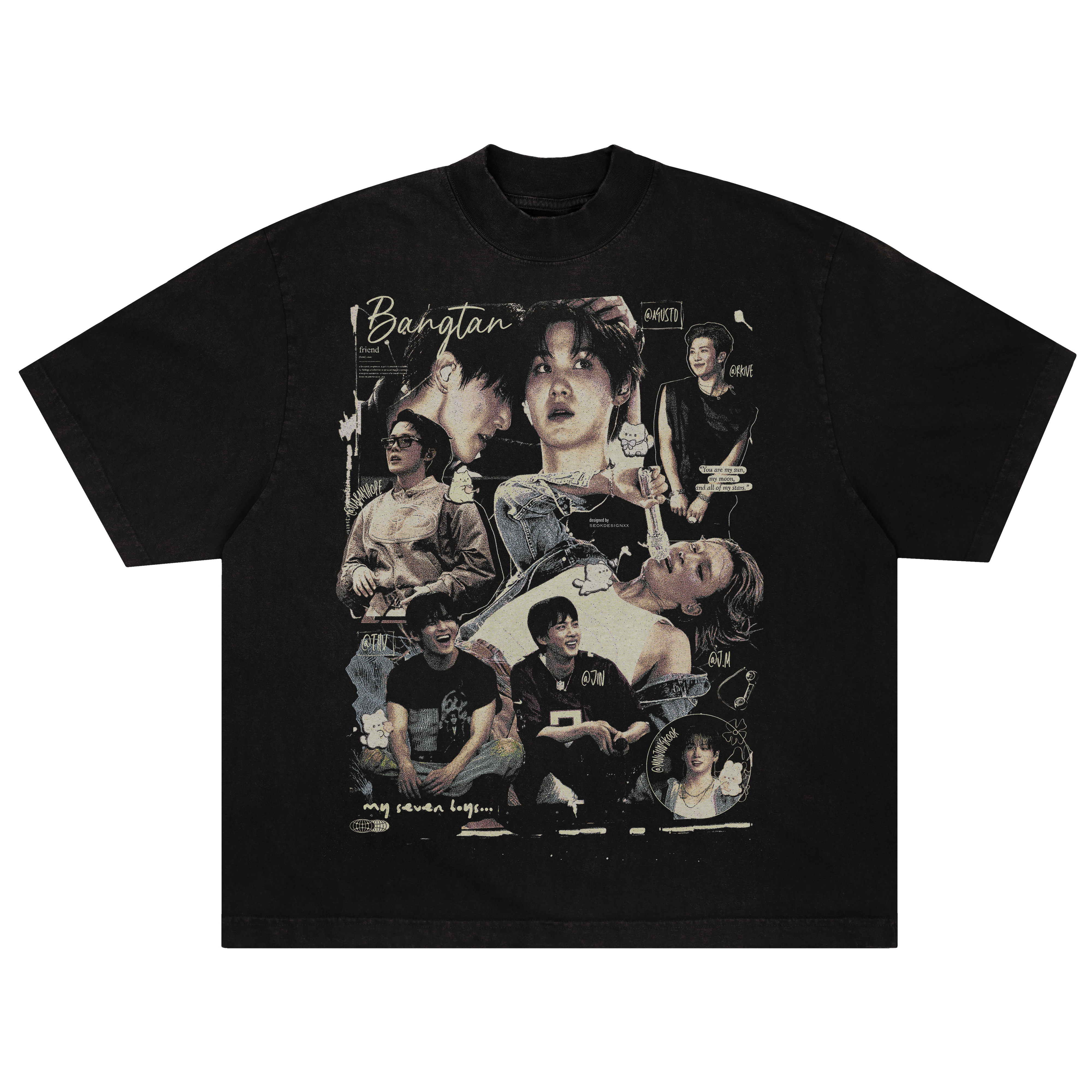 MY SEVEN BOYS x BTS x SEOKDESIGNXX