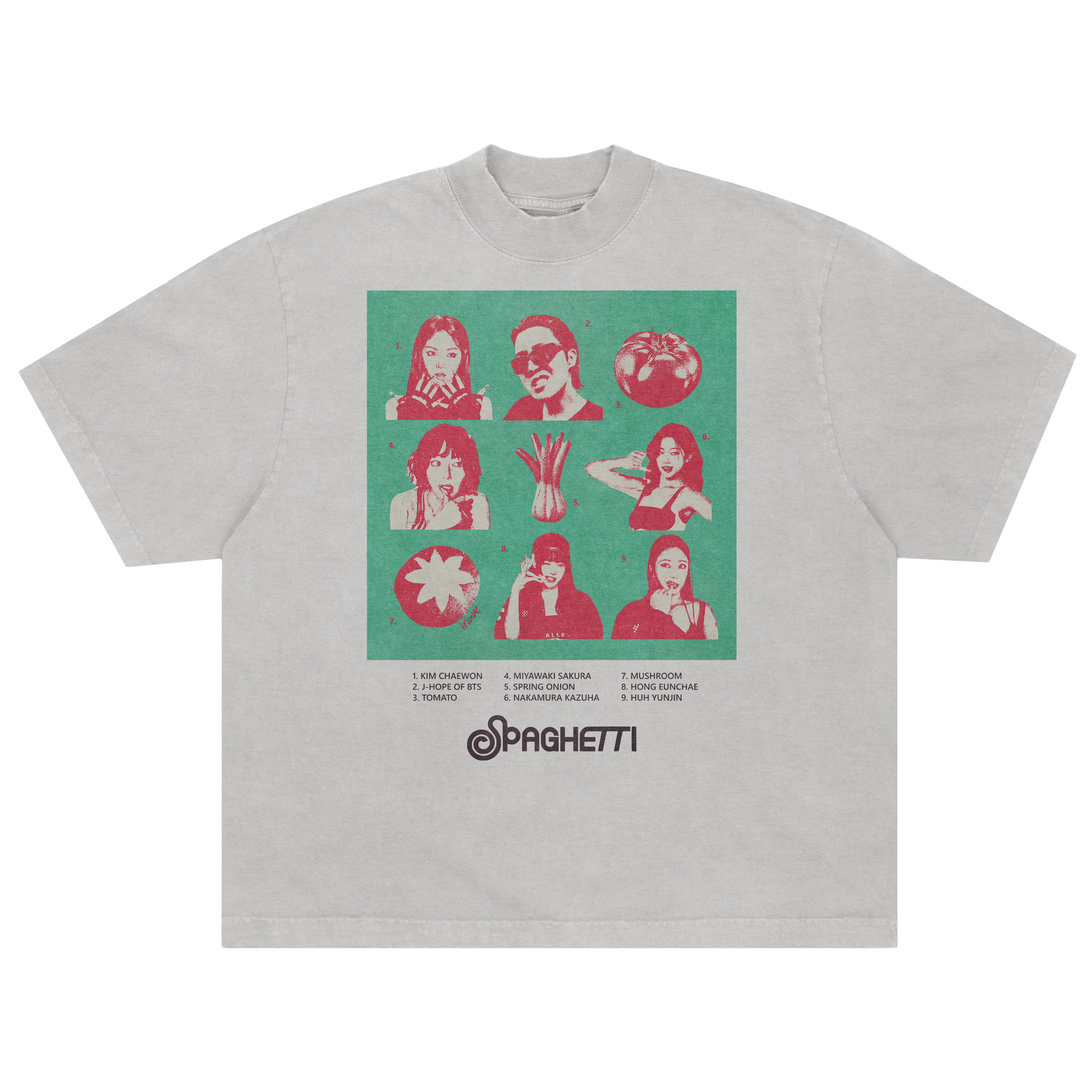 SPAGHETTI x LE SSERAFIM x STUDIO IRIXUE