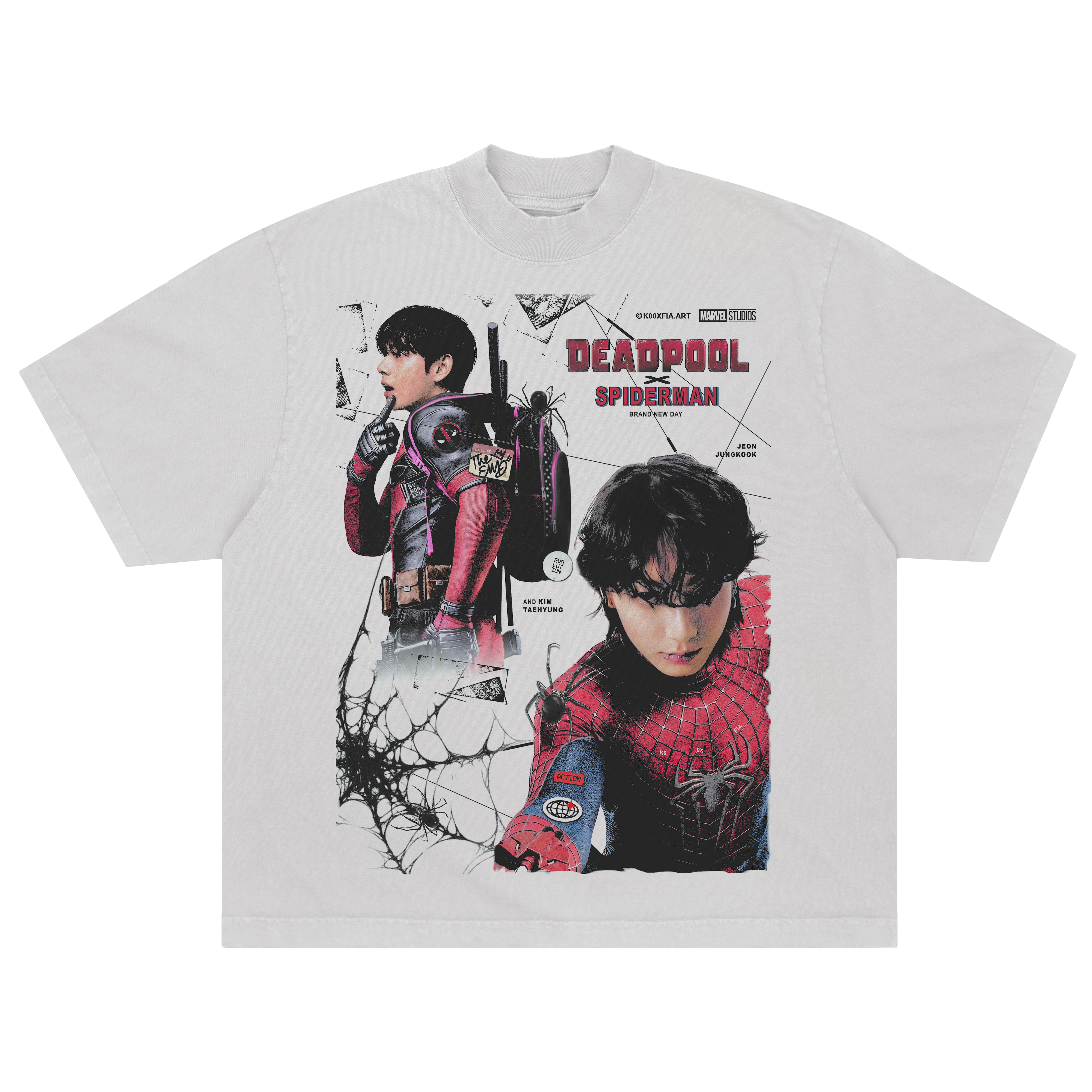 SPIDERPOOL x TAEKOOK x BTS x K00XFIA