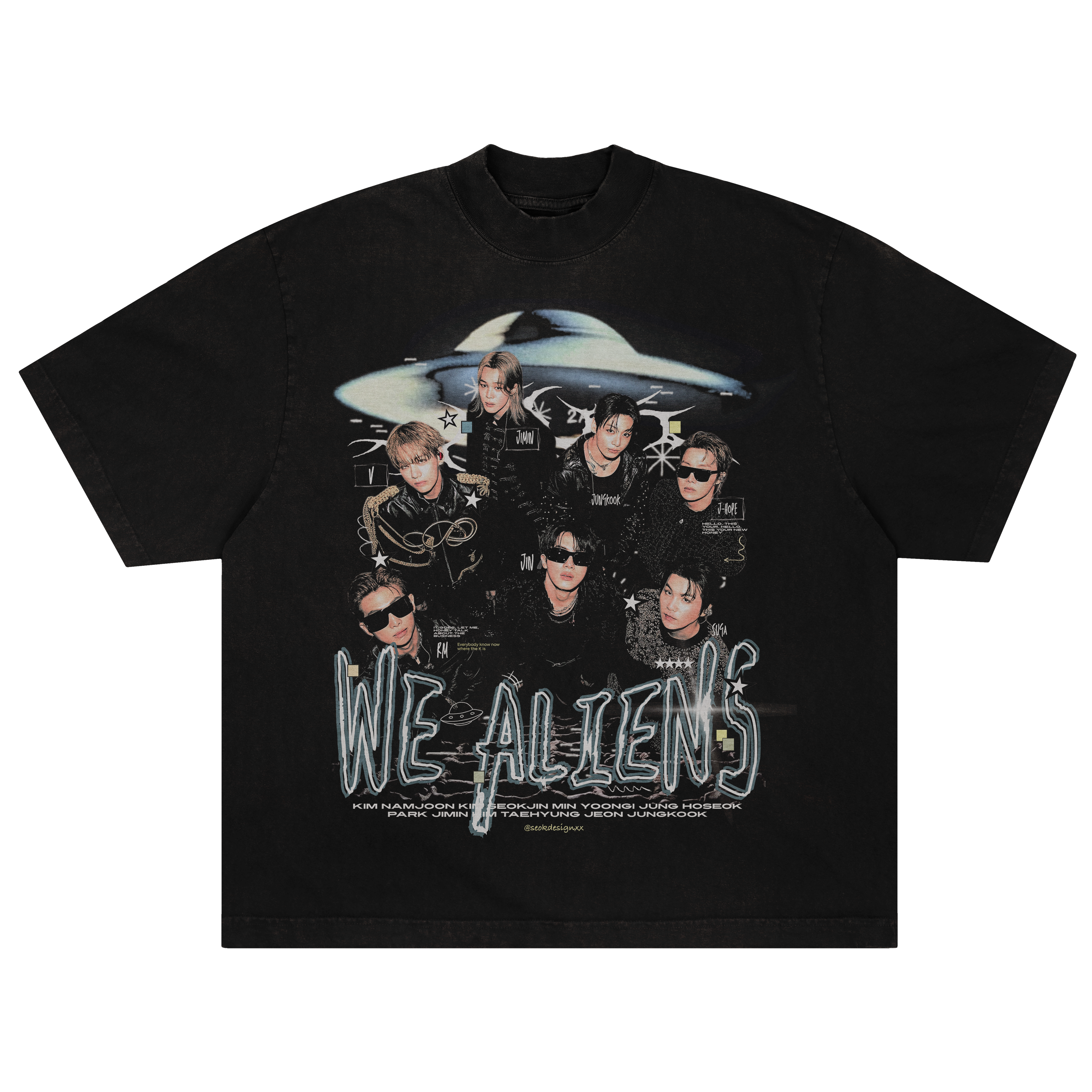 ALIENS x BTS x SEOKDESIGNXX