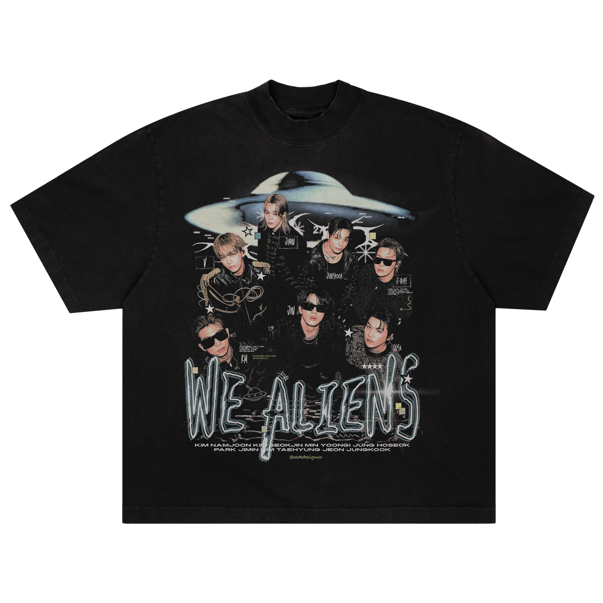 ALIENS x BTS x SEOKDESIGNXX