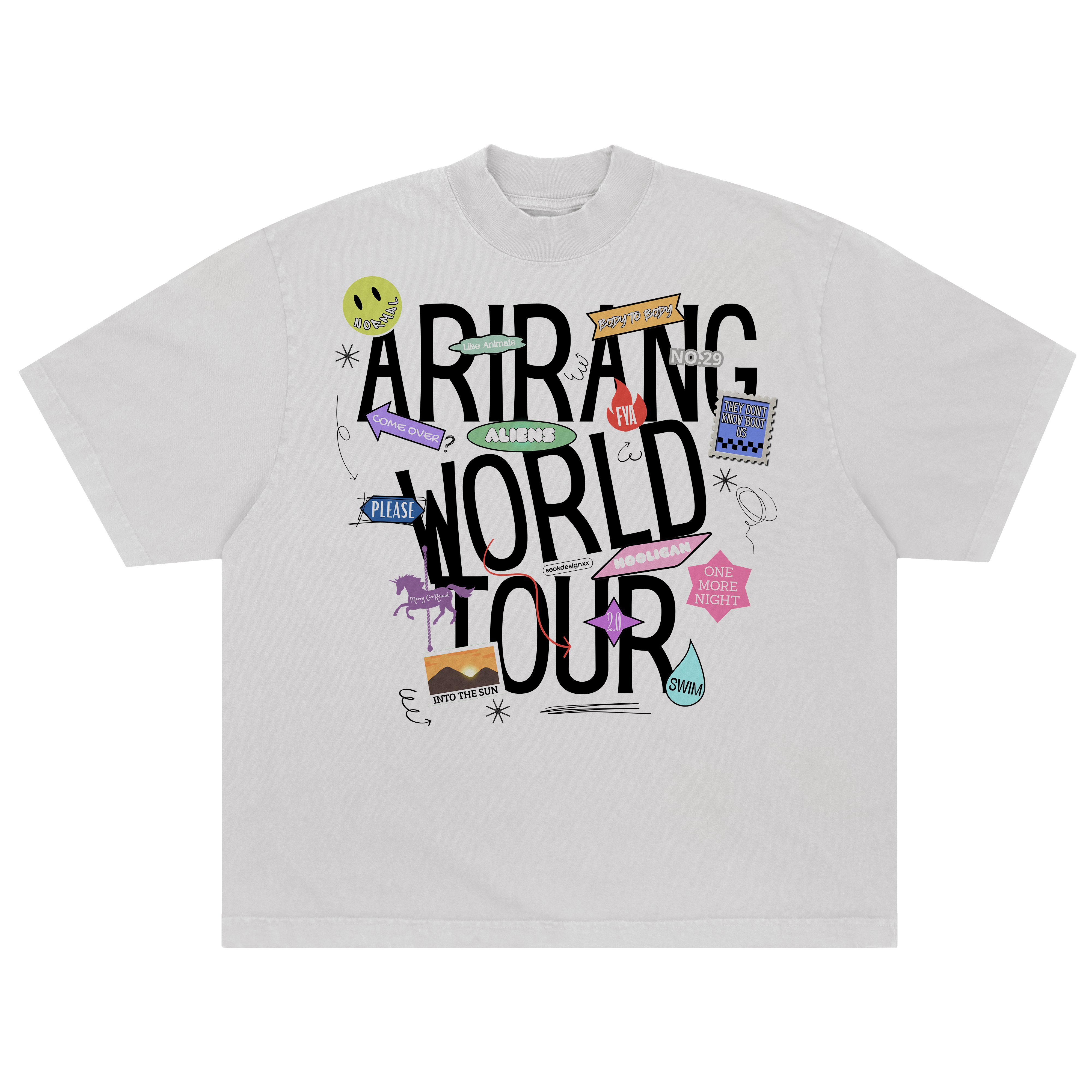 ARIRANG WOULD TOUR ICONS x SEOKDESIGNXX