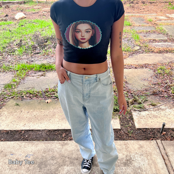 NWJNS Digital Avatar Baby Tee