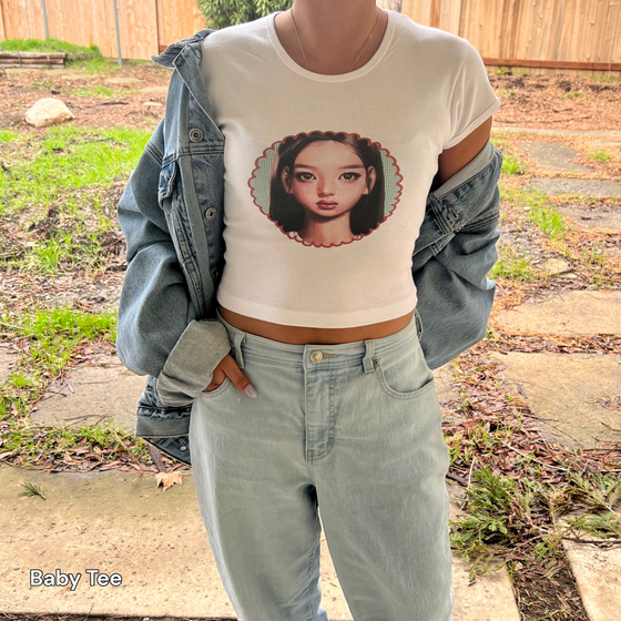 NWJNS Digital Avatar Baby Tee